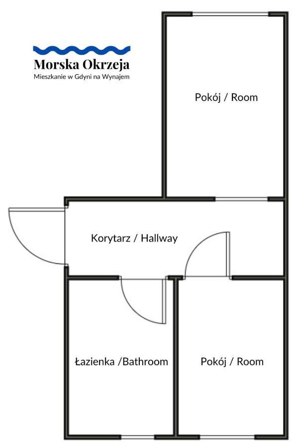 Morska Okrzeja - Sloneczne Mieszkanie Blisko Centrum Free Parking Apartment Gdynia